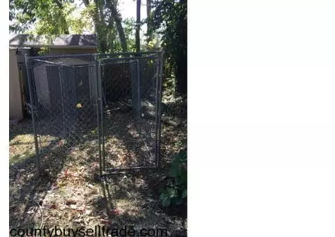 Chain Link Dog Kennel